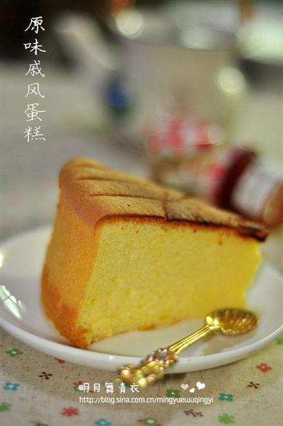 原味戚風ケーキ