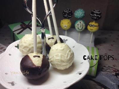 Cake pops 棒棒糖ケーキ