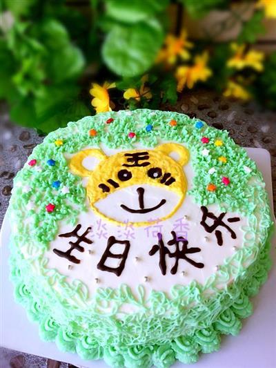 小虎誕生日ケーキ