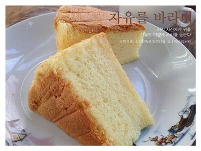 8インチ戚風ケーキ