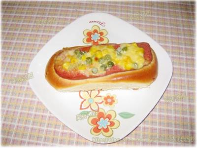 ハム野菜パンケーキ