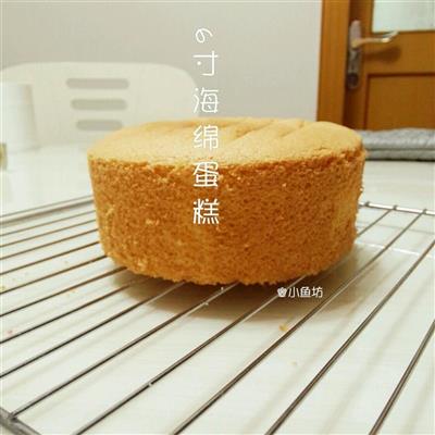 6インチスポンジケーキ